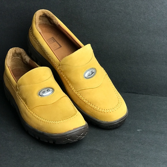 Bally Women's Moccasins in Vibrant Yellow - Picture 2 of 13
